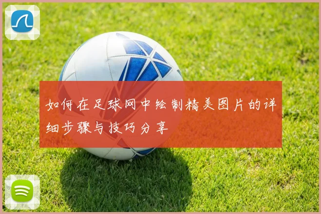 如何在足球网中绘制精美图片的详细步骤与技巧分享